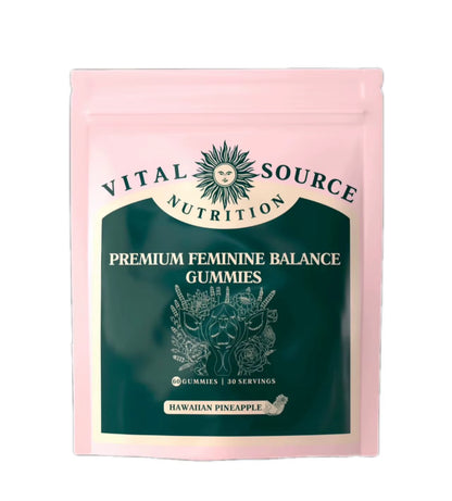Vital Source Feminine Balance Gummies - Hawaiian Pineapple 60 Count