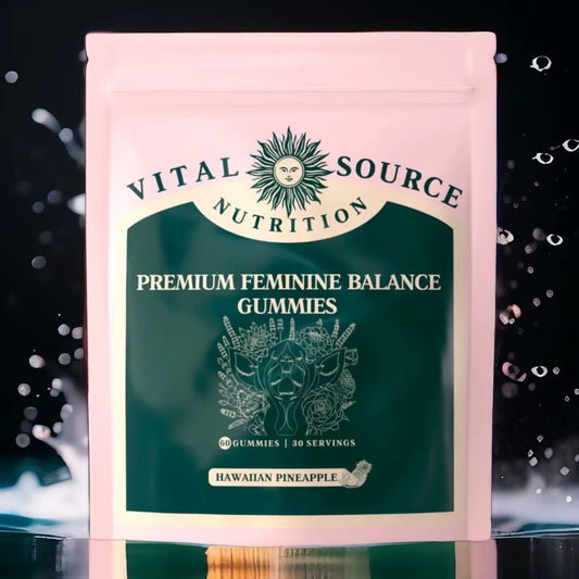 Vital Source Feminine Balance Gummies - Hawaiian Pineapple 60 Count